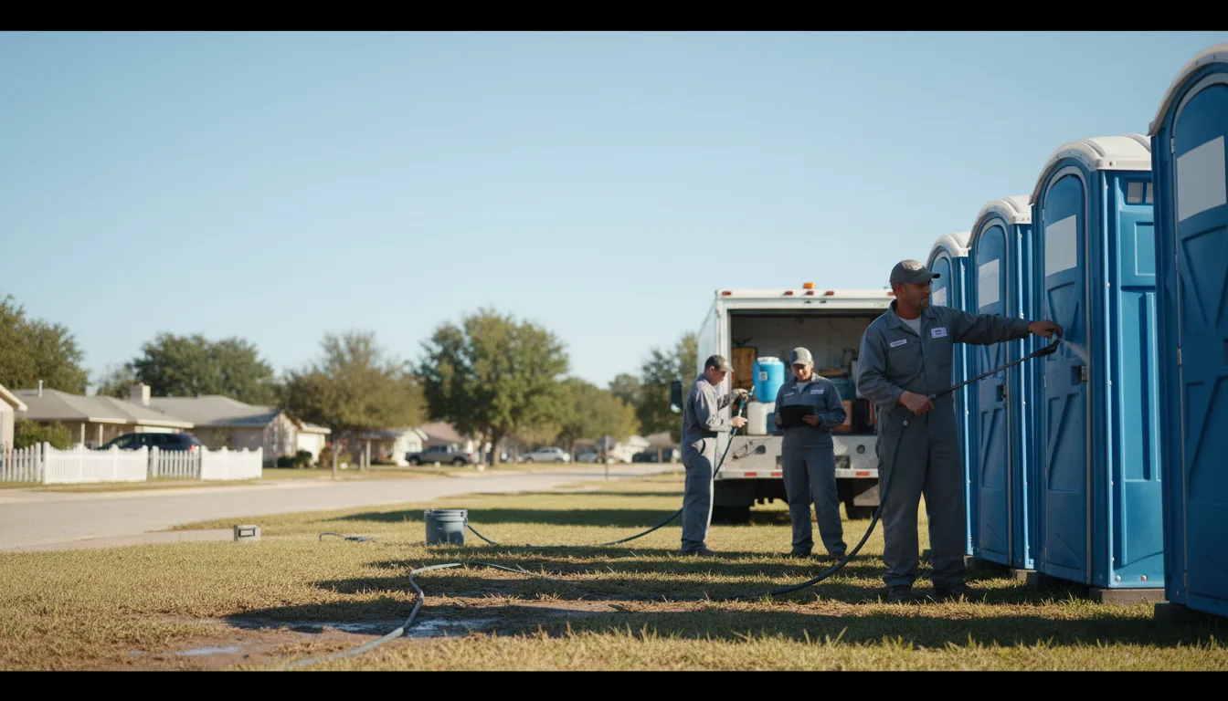 Long-Term Portable Toilet Rental in Sciota, IL near me